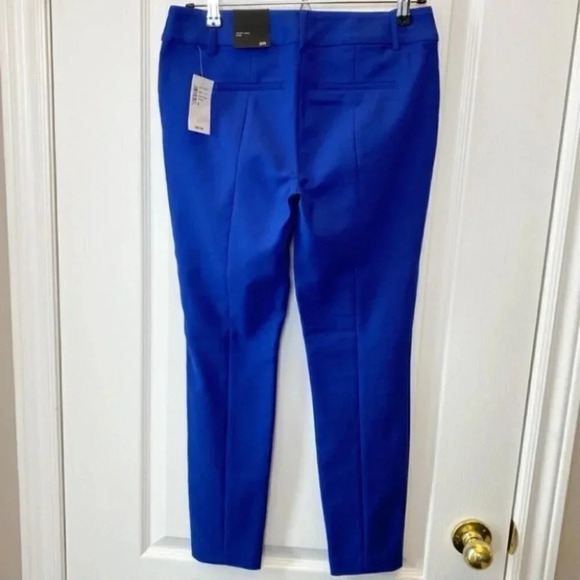Ricki’s Ankle Pant Cropped Double Weave Cobalt Blue Size 0 NWT - Picture 5 of 16